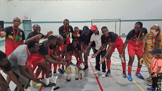 Winners of the Nations Cup 2023 organized by Canadian Maracana Federation - Vainqueurs de la Coupe des Nations 2023 organisé par la Fédération Canadienne de Maracana